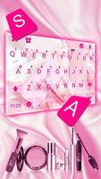 الكيبورد Pink Girly Style تصوير الشاشة 1