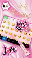 الكيبورد Pink Girly Style تصوير الشاشة 2