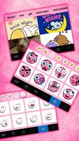 Hình nền bàn phím Pink Girly S ảnh chụp màn hình 3