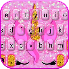 Pink Unicorn Cat Tastiera