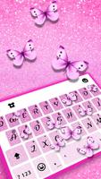 Thème de clavier Pink Glitter  Affiche