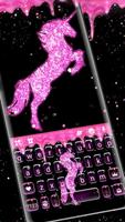 Tema Keyboard Pink Glitter Uni Cartaz
