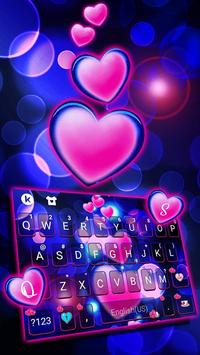 Pink Glow Hearts screenshot 1