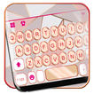 Thème de clavier Pink Gold Geometric