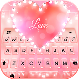 Hình nền bàn phím Pink Heart L biểu tượng