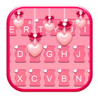 ikon Theme Pink Heart Pearls