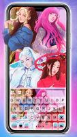 Pink Kpop Girls Plakat