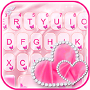 Pink Lux Silk Hearts Tastatur- APK