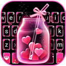 Pink Love Neon Theme APK
