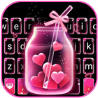 ikon Theme Pink Love Neon