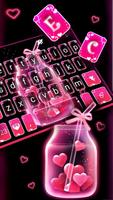 Theme Pink Love Neon screenshot 1