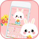 Tema de teclado Pink Lovely Bu APK