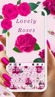 Pink Lovely Roses Plakat