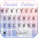 الكيبورد Pink Pastel Palms APK