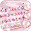 Teclado Pink Pearl Hearts