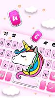Fond de clavier Pink Rainbow U capture d'écran 1