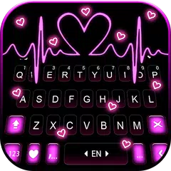 Baixar Teclado Pink RGB Heart APK