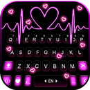 Pink RGB Heart Thème APK