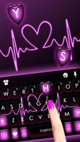 الكيبورد Pink RGB Heart تصوير الشاشة 1