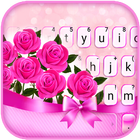 Thème de clavier Pink Roses Lo icône