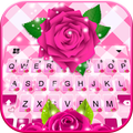 Pink Roses Keyboard Theme