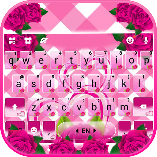 Pink Roses Teclado