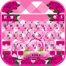Pink Roses Teclado APK