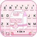 Fundo do Teclado Pink Strawber APK