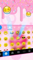 Tema Keyboard Pink Sweetie Cup imagem de tela 1