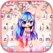 Тема для клавиатуры Pink Sakur