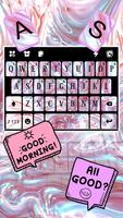 Pink Shiny Slime Tastaturhintergrund Screenshot 1