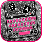 Pink Silver Glitter icon