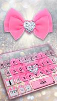 Clavier Glitter Pink Bow Affiche