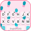 Pink Simple Cactus Tastatur-Th