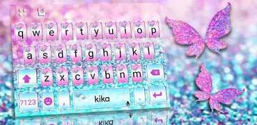 Butterfly Sparkle Teclado