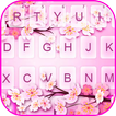 Novo tema de teclado Pink Spri