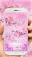 ثيم لوحة المفاتيح Pink Spring  الملصق