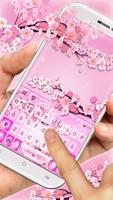 ثيم لوحة المفاتيح Pink Spring  تصوير الشاشة 1