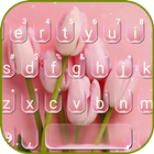 Novo tema de teclado Pink Tuli ícone