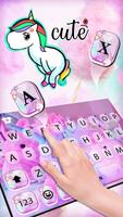 Hình nền bàn phím Pink Unicorn ảnh chụp màn hình 1