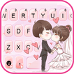 Fundo do Teclado Pink Wedding 