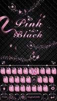 ثيم لوحة المفاتيح Pink Black تصوير الشاشة 1