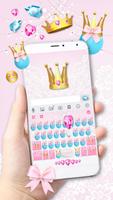 Teclado Pink Cute Princess Cartaz