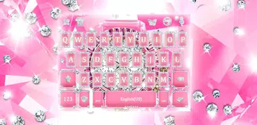 Pink Luxury Watch キーボード