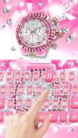 Pink Luxury Watch पोस्टर