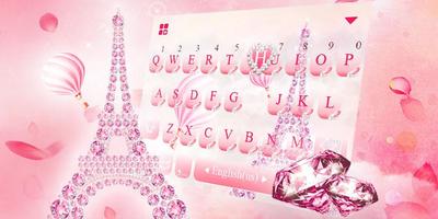 Kлавиатуры Pink Diamond Paris постер