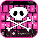 Pink Sexy Skull Tastatur-Thema APK