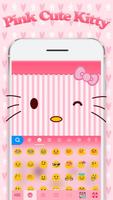 Teclado Pink Cute Kitty Cartaz