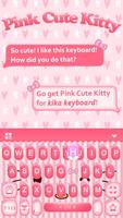 Pink Cute Kitty captura de pantalla 2