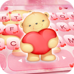 Pinkloveteddybear Keyboard Theme